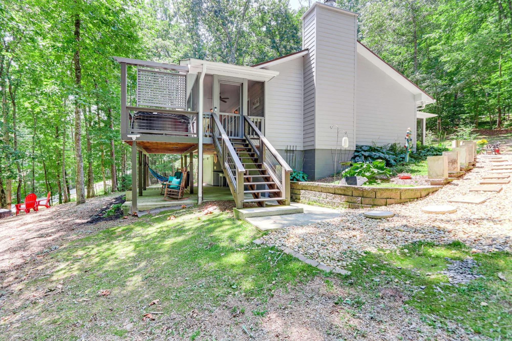 Pet-Friendly Home With Hot Tub In Blue Ridge! Exterior foto